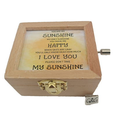 Photo Frame Hand Crank You Are My Sunshine 43