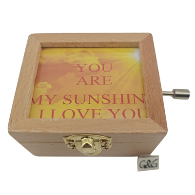 Photo Frame Hand Crank You Are My Sunshine 44