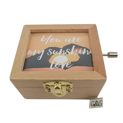Photo Frame Hand Crank You Are My Sunshine 45